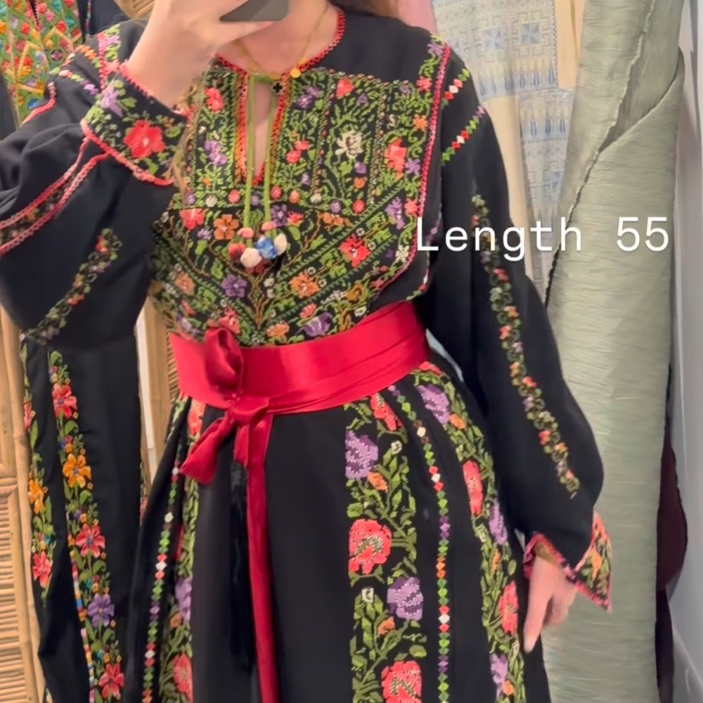 Palestine Vintage thobes all handmade..
